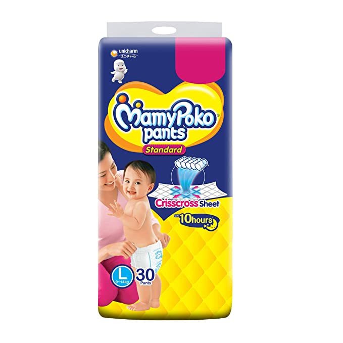 MamyPoko Pants Diaper (L- 56 Count) – Mero Momma